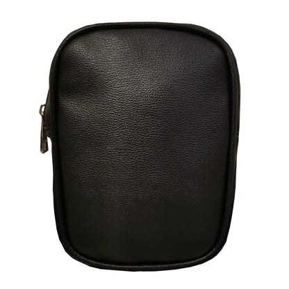 Larswon Leg Bag Leg Harness Bag PU Leather Thigh Bag Hip Bag Fanny Pack Thigh Harness Women, Black, Small, Waist Pack