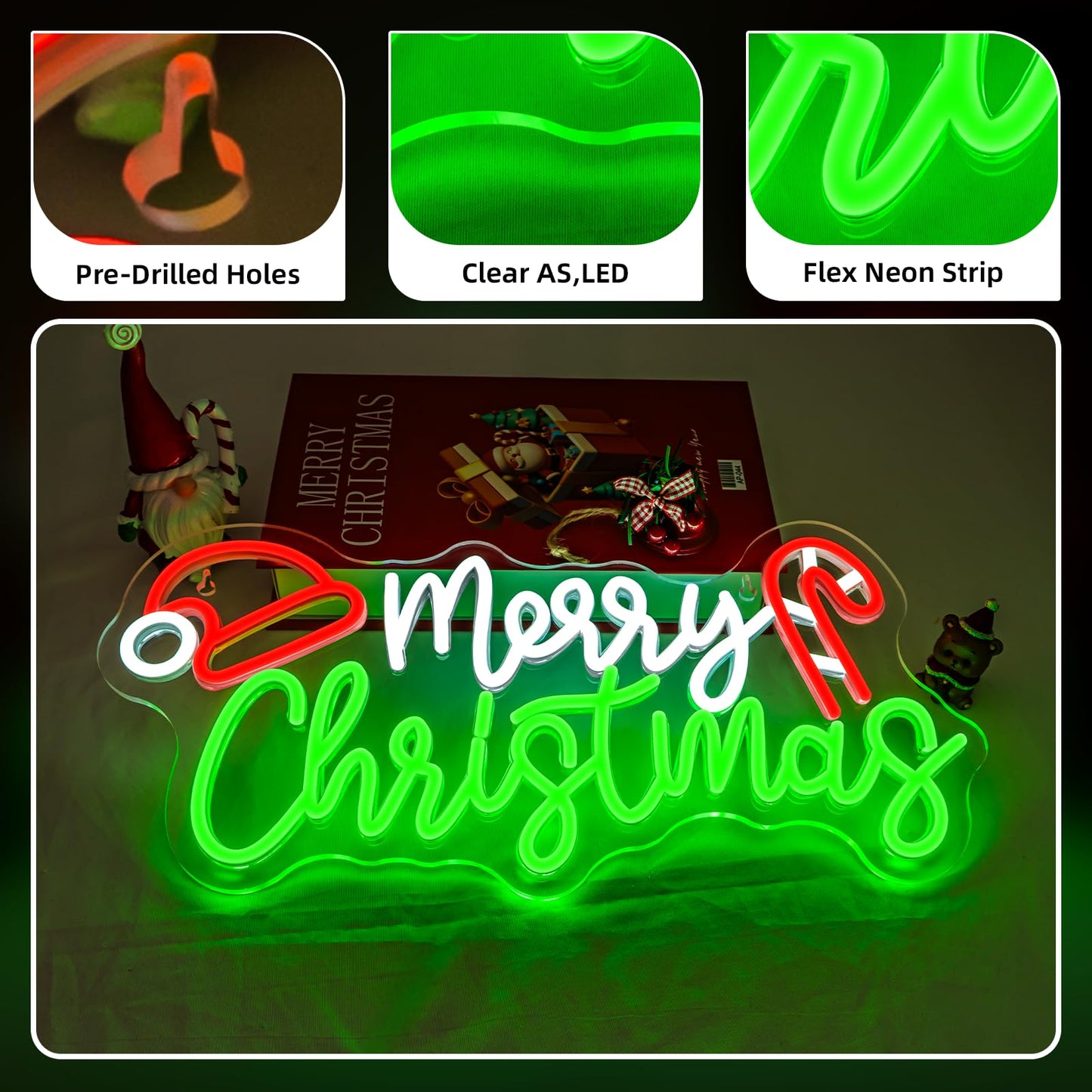 NOSUN This is Our Happy Place Neon Sign Happy Place Neon Signs for Wall Decor Dimmable Warm White LED Signs for Bedroom Classroom Man Cave Home Bar Birthday Party Game Zone Decor Neon Classroom Sign