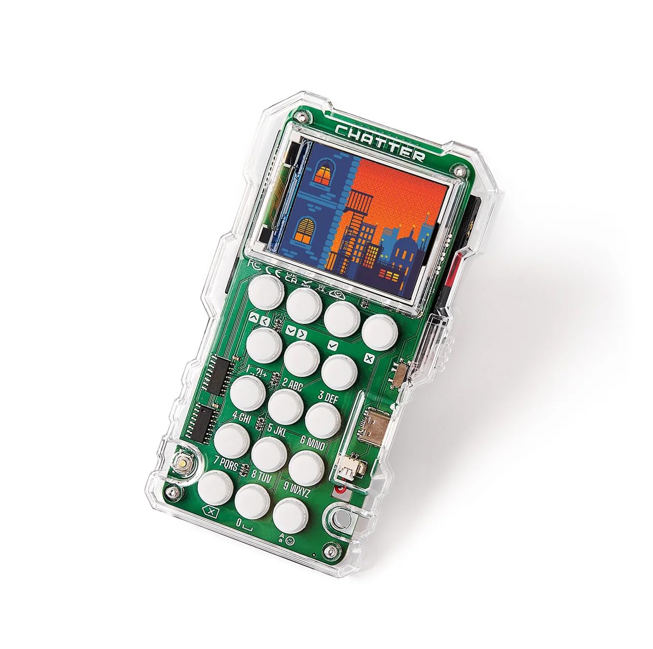 CircuitMess Chatter 2.0 | Educational STEM Radio Project for Kids & Teens | Wireless Two-Way Communication & Encrypted DIY Kit