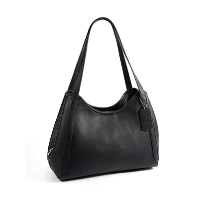 Hobo Bag for Women,Vegan leather Purse for Women Stylish Shoulder Handbags Medium Women's Purses for Work Travel Daily-Black