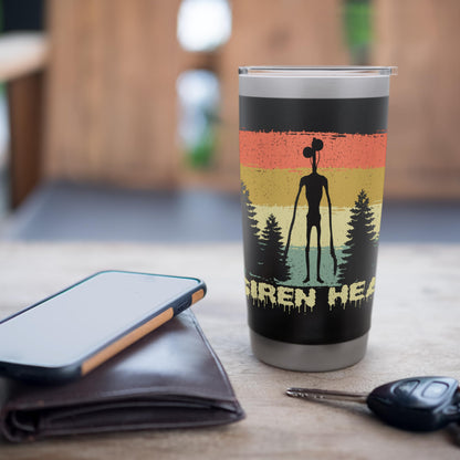 Monster Myth Siren Head Mysterious Creature Creepy Halloween Stainless Steel Insulated Tumbler
