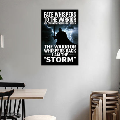 Motivational Wall Art Conquer Challenge Quote Small Framed Canvas Print 18x12 Inch Inspirational Posters for Office Cubicle Decor Positive Mindset Artwork for Student Dorm Room