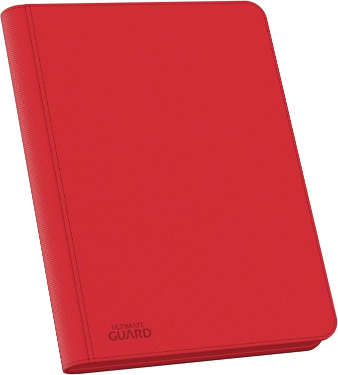 Ultimate Guard Zipfolio 360 – 18 Pocket Xenoskin Red