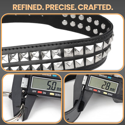 Men's X-Strap Chest Harness with Rivets, Adjustable PU Leather Body Harness Belt for Punk Cosplay, Muscle Show Clubwear Nightclub Stage Party Outfits X023