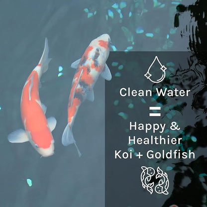 MICROBE-LIFT PL Pond Bacteria and Outdoor Water Garden Cleaner, Safe for Live Koi Fish, Plant Life, and Decor, 16 Ounces