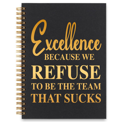 akeke Funny Spiral Notebook, Work Mental Health Humor Notebook, Sarcastic, Gag, Promotion New Job Appreciation Gifts for Worker Women Coworker Employee Colleague Team Boss Friend Leader HR AMM85