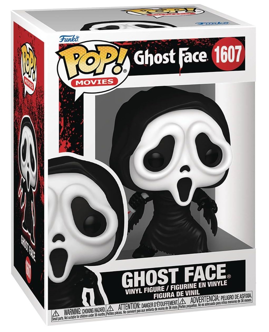 POP Movies: Scream - Ghostface Funko Vinyl Figure (Bundled with Compatible Box Protector Case) Multicolor 3.75 inches