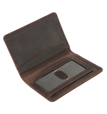 SparkMark RFID Blocking Slim Wallet for Men | Thin Bifold Credit Card Holder Wallet | Mens Wallet Slim Business Card Case | Minimalist Front Pocket wallet with Gift Box