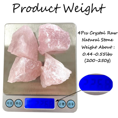 ZHIYUXI 2" Amazonite Crystal Raw Crystals Bulk Crystals and Stones Large Natural Real Quartz Big Huge Rocks Gemstones for Tumbling Witchcraft Wire Wrapping Fountain Rocks Cabbing Room Decor 4Pcs