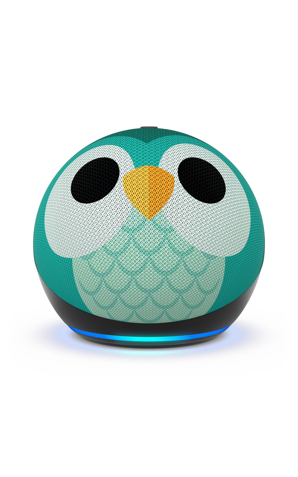Amazon Echo Dot Kids (newest model), Smart speaker to enjoy age-appropriate audiobooks, interactive games and Alexa+ experiences to create and learn, Owl design