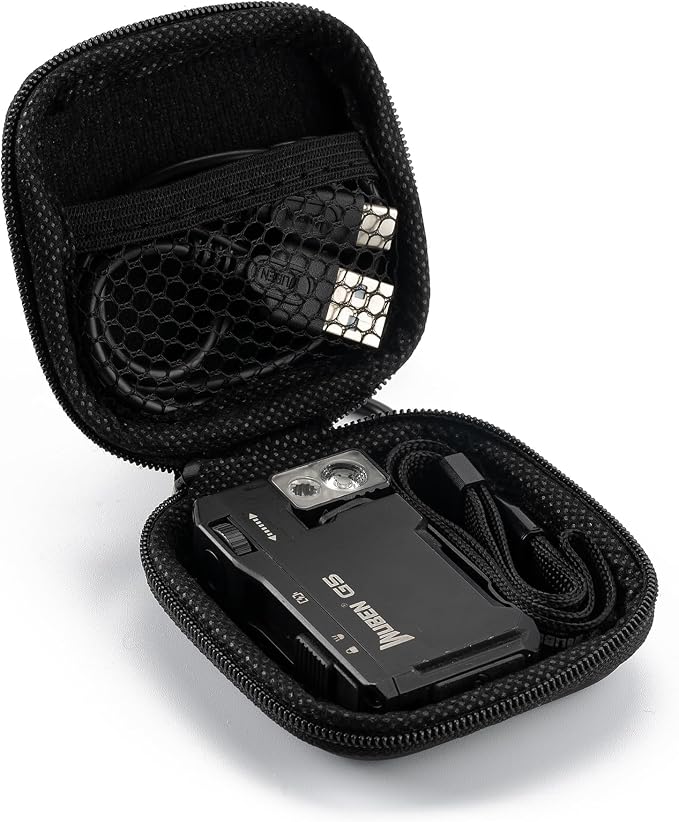 WUBEN G5 Flashlight Holster, EDC Mini Flashlight Pouch 75 * 75 * 30mm, Portable Storage Carry Case with Carabiner Clip for Outdoor Camping Hiking (Flashlight Not Included) | EVA Storage Pouch, Compact Portable Carry Case for EDC Tools, Headphones & Sma...