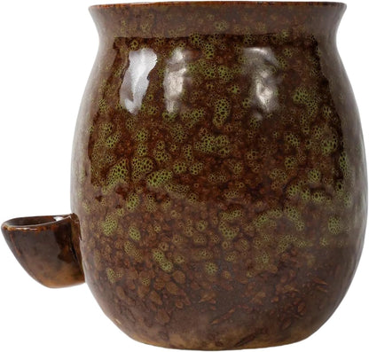 Treayes Ceramic coffee mugs, novelty coffee mugs - are the perfect choice for Christmas, Halloween, Father's Day, and birthday parties, and also make excellent gifts for coffee lovers.(Yellow)