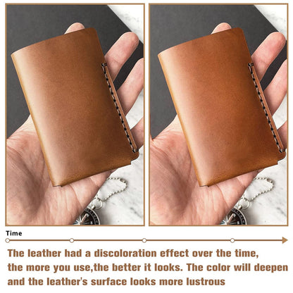 Thick Leather Sheets for Crafts Tooling Leather Square 1.8-2.1mm Full Grain Leather Pieces Genuine Cowhide Leather for Crafts Sewing Hobby Workshop Bourbon Brown 6"x12"