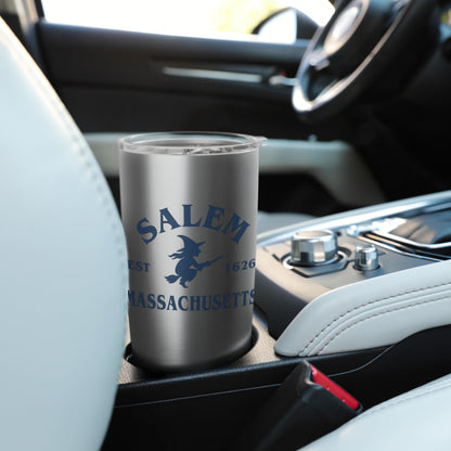 Salem Massachusetts Witch Vintage Halloween EST 1626 spooky Stainless Steel Insulated Tumbler