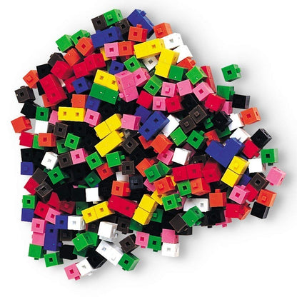 hand2mind Centimeter Connecting Cubes Set, Plastic Counting and Learning Manipulatives for Elementary Classrooms, Set of 500