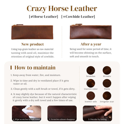 S-ZONE Sling Bag for Women Men Genuine Leather Vintage Crossbody Chest Bags Backpack Daypack Outdoor Travel