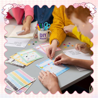 Sabary 120 Pack Composition Incentive Charts for Classroom with 59 Sheets 4248 Pcs Star Incentive Chart Stickers for Students Writing Achievement Progress Tracking Home Behavior Positive Reinforcement