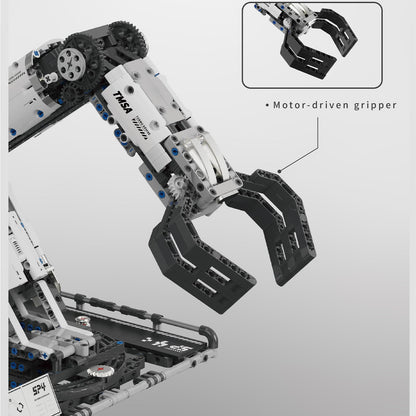 Robotic Arm Building Blocks Set, Programmable Stem Toys for Ages 8-13, Technic Coding Robot Toys for Kidults, 1029 Pcs Educational Projects for School, APP & Remote Control with Rechargeable Battery