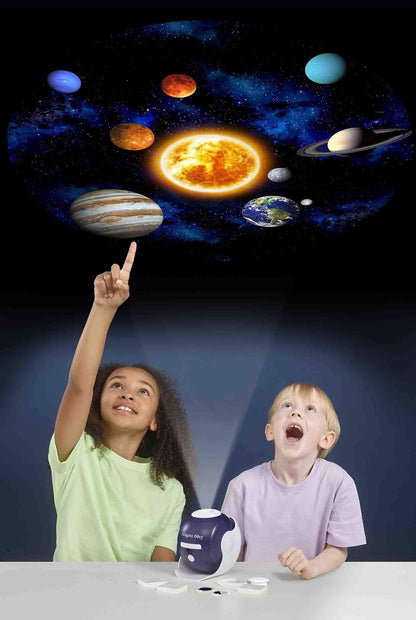 Brainstorm Toys: Night Sky Projector - Solar System, Constellations, Starlight & Moonlight Projector - 12' Projection