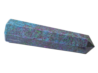Amazing Gemstone Ruby Kyanite Crystal Towers - Natural Healing Crystal Point Obelisk for Reiki Healing and Crystal Grid (3" to 4" INCH)