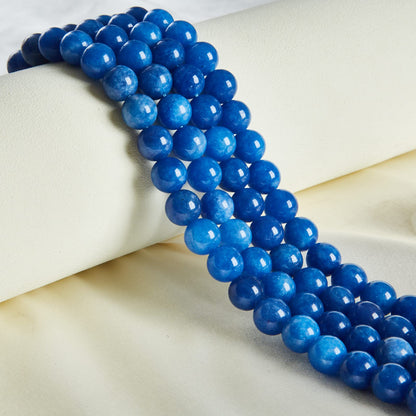 60pcs 6mm Kyanite Beads Natural Gemstone Beads Round Loose Beads for Jewelry Making