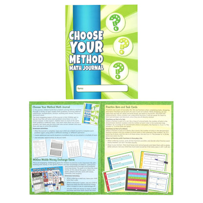 Really Good Stuff Fifth Grade Family Engagement Math Practice, Solve & Play Kit - Math Kit for Fifth Grade Students, Ages 9-11
