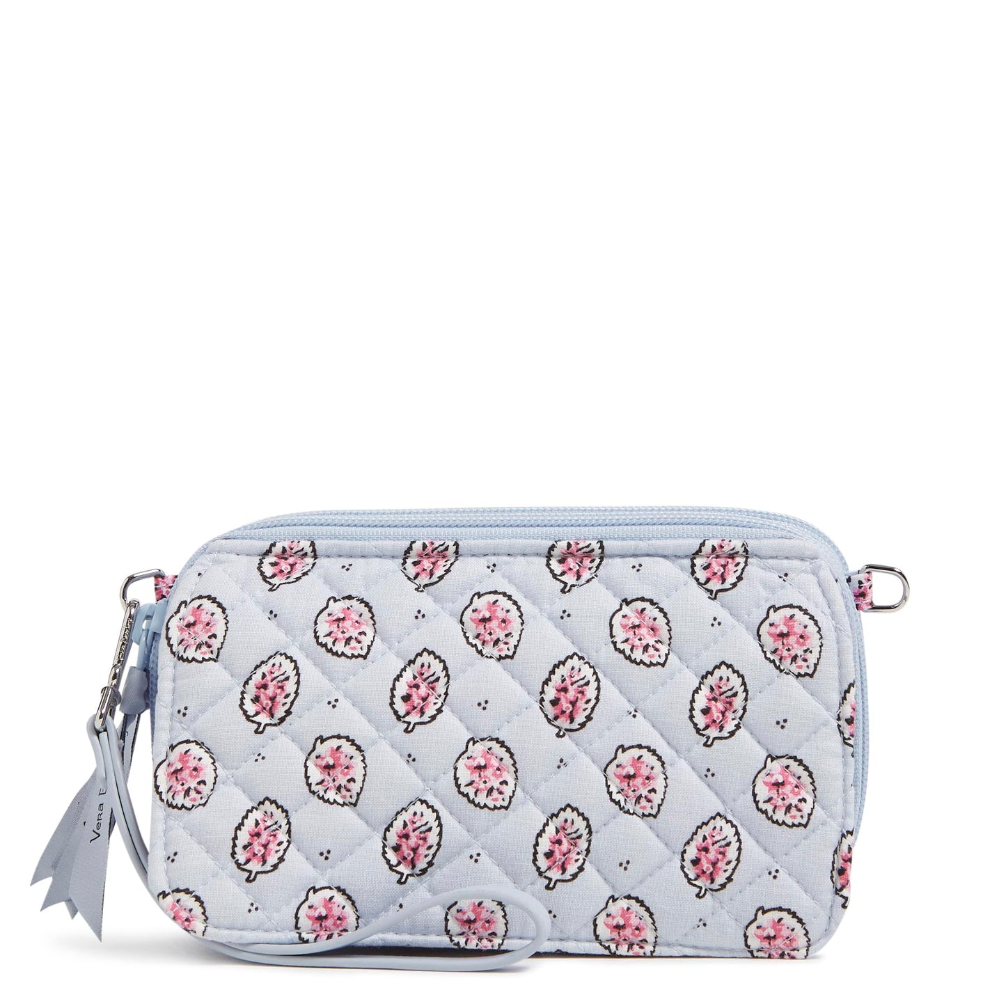 Vera Bradley Cotton All in One Crossbody Purse with RFID Protection
