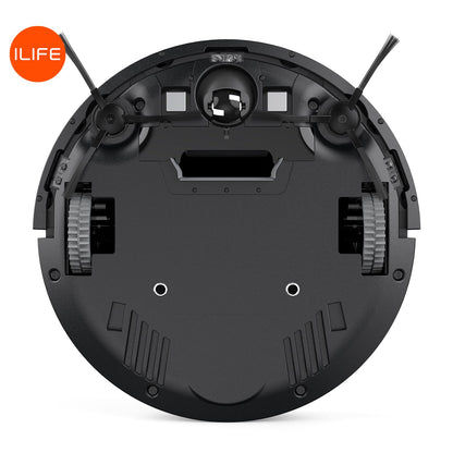 ILIFE A12 Pro Robot Vacuum and Mop Combo, Self Emptying Station for 60 Days, LiDAR Navigation, Home Mapping, No-Go Zones, 2.4G WiFi/App/Alexa/Remote Control, for Hard Floors, 110V