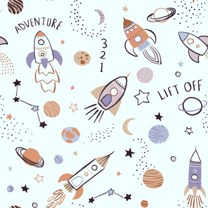 COOVA Kids Throw Blanket 50x60 Inch - Cartoon Fleece Throw, Toys for 2 3 4 5 6 7 8 9 10 11 12 Year Old Girl and boy Gifts, Soft Kids Blankets for Christmas Halloween Birthday Gifts,Spaceship Green
