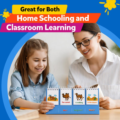 Aizweb Sentence Building for Kids,Speech Therapy Learn to Read for Preschool Kindergarten 1st 2nd Grade Classroom Must Haves,Phonics Reading Learning Games,Special Education for Homeschool Supplies