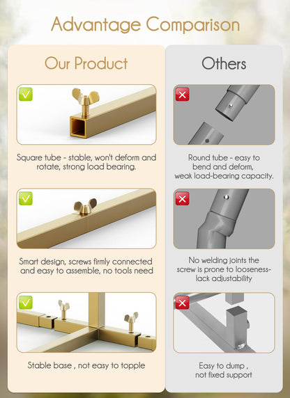 Minetom 7.2FT Metal Backdrop Stand with Wedding Arch Cover Spandex for Birthday Party Baby Shower Graduation Ceremony Decoration, White