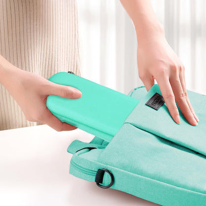 AGPTEK Case Holder for Apple Pencil, Slim PU Leather Carrying Case Pouch Cover Compatible with Apple Pen Accessories, USB Cable, Earphone, Samsung Stylus iPad Pro Pen/Pencil, Recording Pen, Green