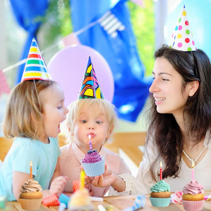 GreenPine Cupcake Liners Rainbow Pastel Standard Baking Cups for Birthday