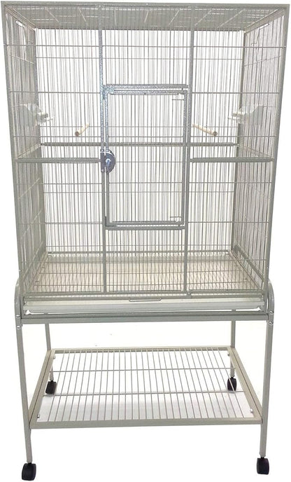 A&E Cage Company Flight Bird Cage in White