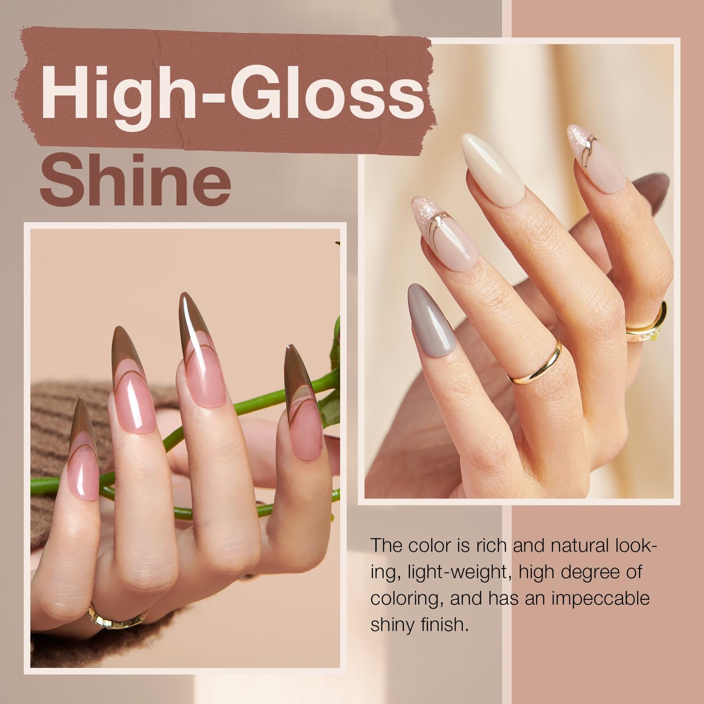 AZUREBEAUTY 31 Pcs Dip Powder Nail Kit 20 Colors Glitter Nude Brown Pink White Gray Dip Powder Liquid Set with Top/Base Coat Activator for French Nails Art Manicure DIY Salon Women Valentine's Gift