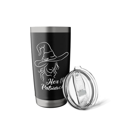 Hex The Patriarchy Halloween Witch Feminist Stainless Steel Insulated Tumbler