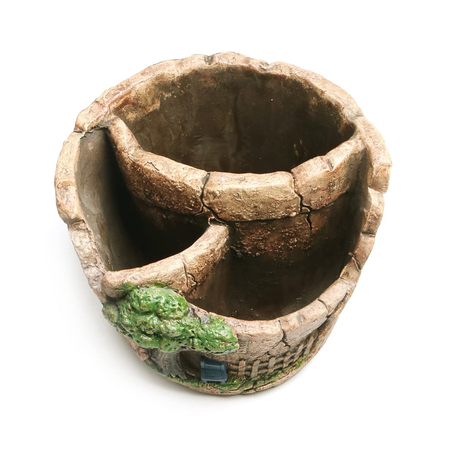 MOONZON Succulent Plant pots, 5.3" Succulent Plant Cactus Creative pots, Home, Office and Garden pots Decoration, Exquisite Valentine's Day, Christmas, Birthday Gifts