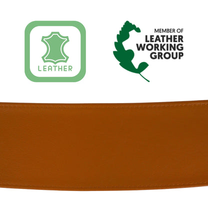 FASHIONGEN - Woman Italian leather Obi belt, CASSIANE - Camel, S-M