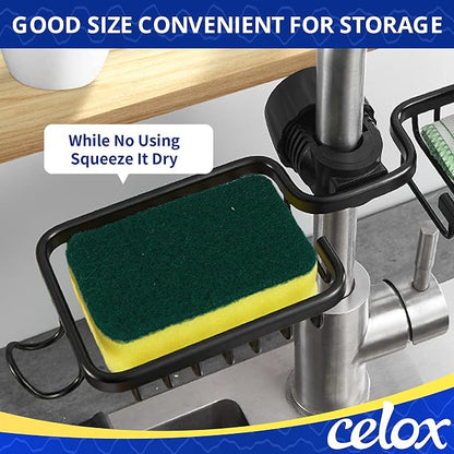 CELOX Sponges Kitchen, Cleaning Sponge for Dish, Yellow, 12 Pack