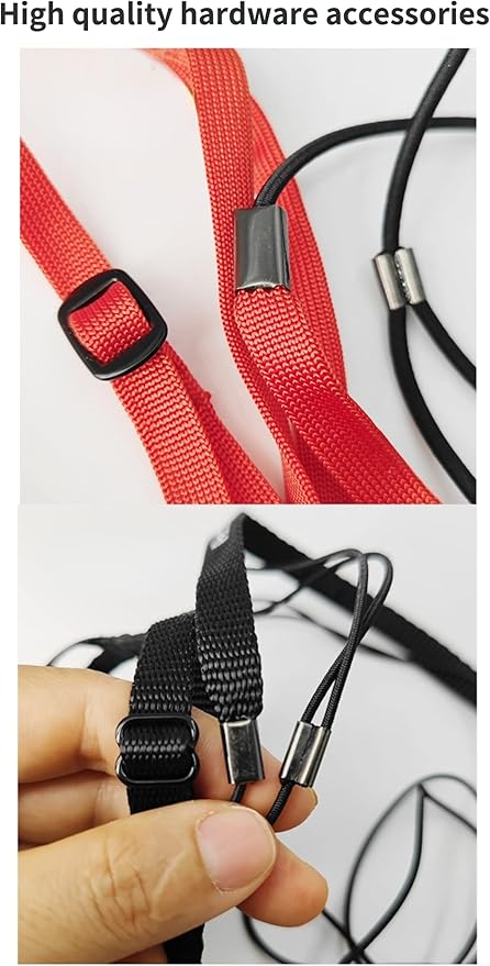 Adjustable Bird Harness with 78.7 Inch Leash, Outdoor Flying Training Rope Kit for Bird Parrots, Parrot Flying Rope Straps Outdoor Training Traction Rope for Small Medium Large Size Birds (S)