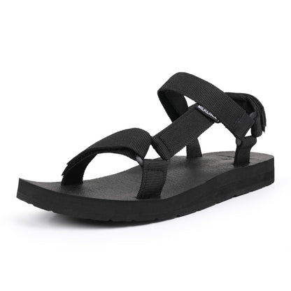 CIOR Women's Sport Sandals Hiking Sandals with Arch Support Yoga Mat Insole Outdoor Light Weight Water Shoes-U119SLX023-balck-39A