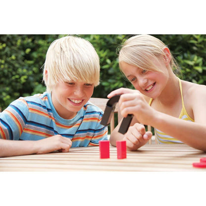 4M - STEAM Magnet Exploration - Hands-On Science Kit with Magnetic Toys Experiments for Kids Ages 5+ - Includes Magnet Toys Wand, U-Shaped Magnet, More - Educational STEM Toy GIF, Magnet Science Kit