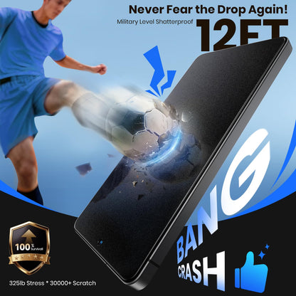 WSKEN Matte Screen Protector for Samsung Galaxy S26 Ultra - [Anti-Glare & Anti-Fingerprint][Smooth as Silk][0.02s Fingerprint Unlock] 9H+ Tempered Glass With Auto Fit Box Zero Bubble,2 Pack