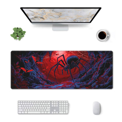 Halloween Mouse Pad Extended Large Gaming Mouse Pad XL Stitched Edges for Gamer Home Office 31.5 X 11.8 Inch