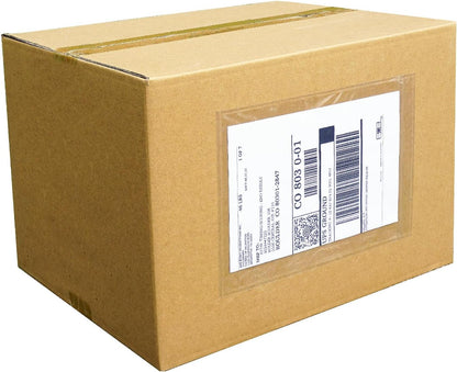BEUYI (500 Pcs) 2.5 Mil Premium 7" x 10" Clear Adhesive Shipping Label Sleeves,Packing Slip Documents Envelopes Pouches