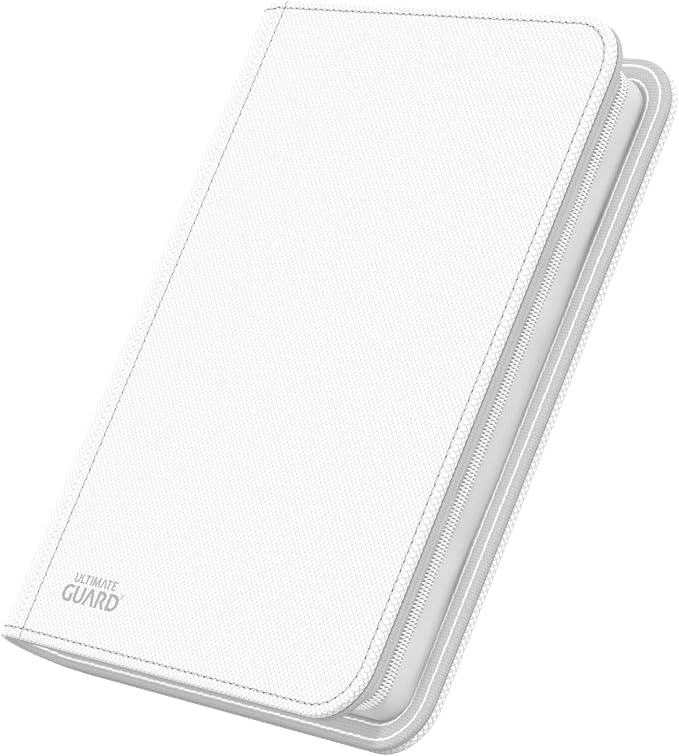 Ultimate Guard Zipfolio 160 - 8 Pocket Xenoskin White Display Album