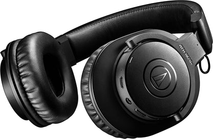 Audio-Technica ATH-M20xBT Wireless Over-Ear Headphones, Black