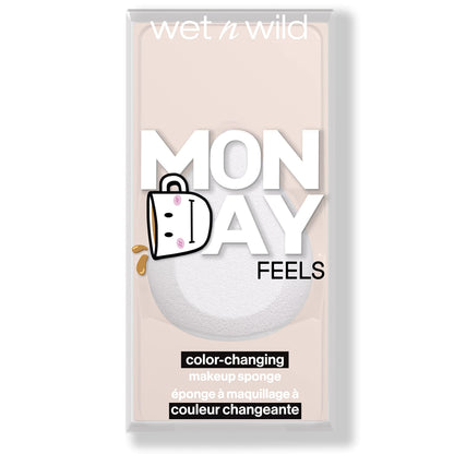 wet n wild Makeup Sponge - Low Product Absorption for Streak-Free Application, Effortless Blending Beauty for a Smooth Professional Looking Finish, Cruelty-Free & Vegan-Pink