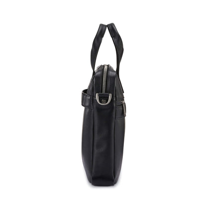 Samsonite Classic Leather Slim Brief, Black, One Size