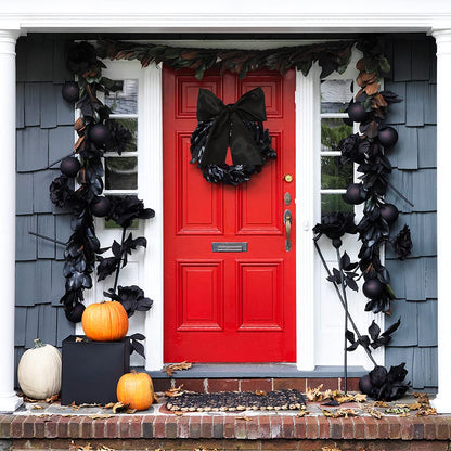 TONIFUL 4 Inch Wide Black Solid Satin Ribbon 22yd Fabric Large Ribbon for Cutting Ceremony Grand Opening Chair Sashes Table Hair Car Bows Floral Craft Gift Wrapping Wedding Halloween Party Decoration